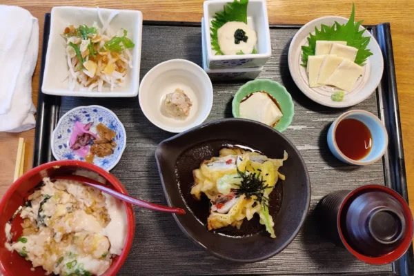 Lunch Set at Yubanzai Komameya